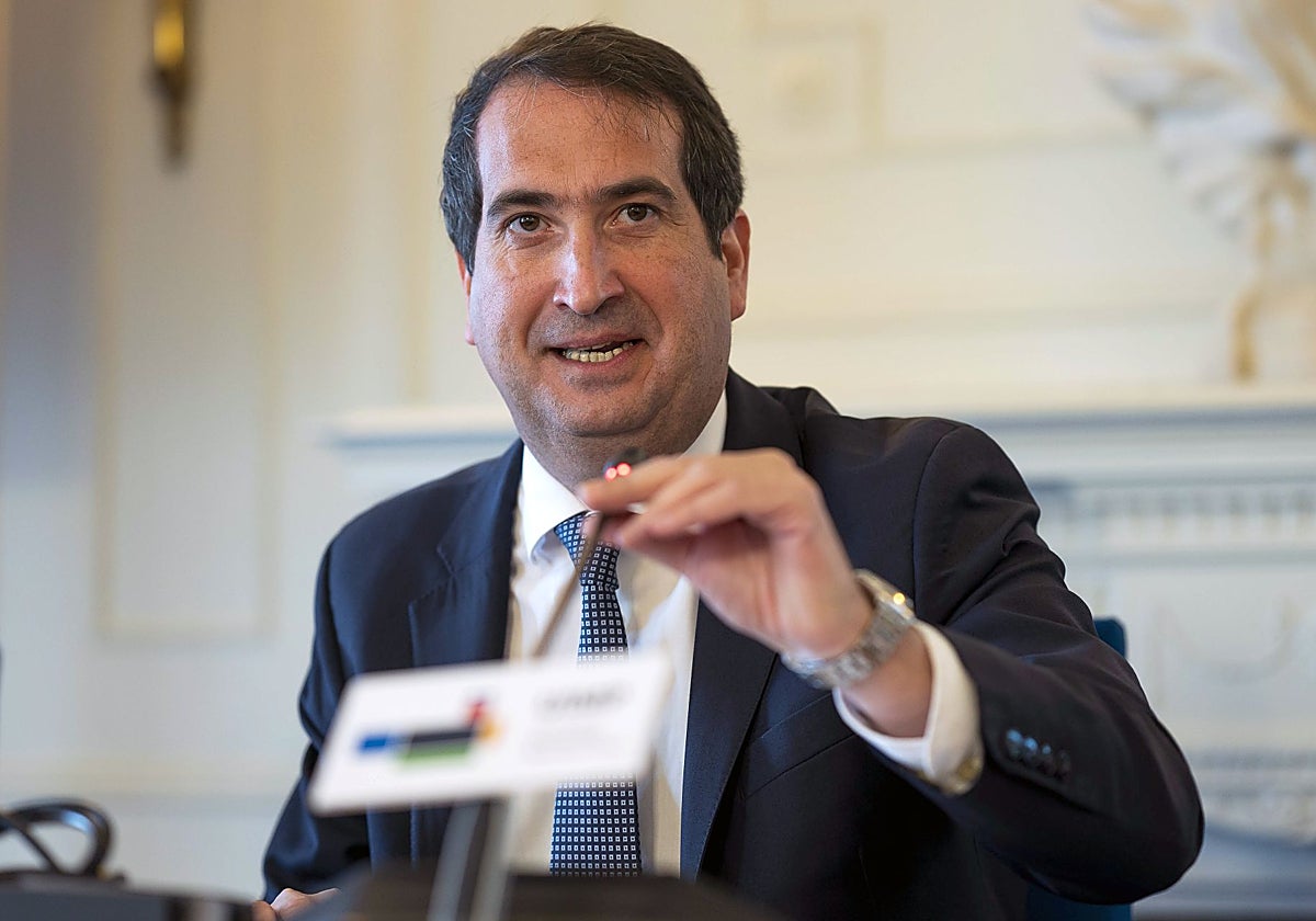 El responsable del BBVA para España, Peio Belausteguigoitia