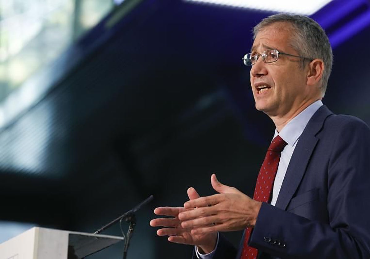 Pablo Hernández de Cos dejó este mes la presidencia del Banco de España