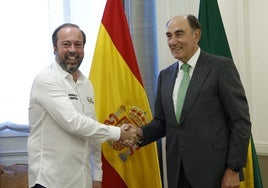 El ministro de Energía de Brasil se reúne con el presidente de Iberdrola, Ignacio Galán, y visita la planta de hidrógeno verde de Puertollano