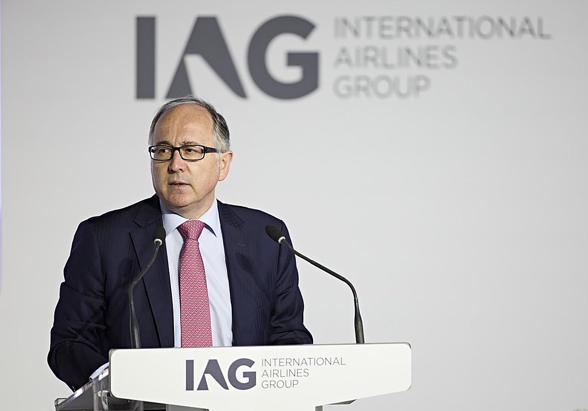 El consejero delegado de IAG, Luis Gallego