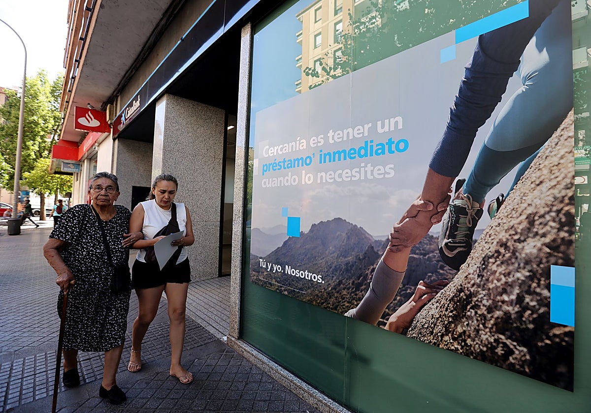 Dos oficinas bancarias en Córdoba