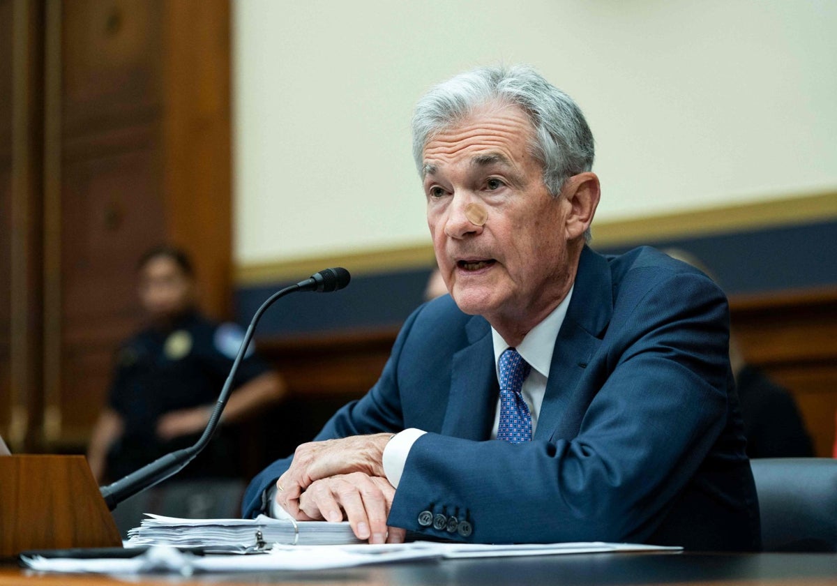 Jerome Powell, presidente de la Reserva Federal