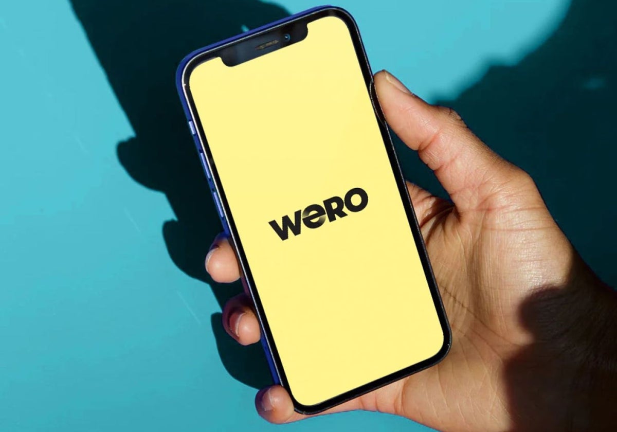 La aplicación de Wero en un teléfono móvil