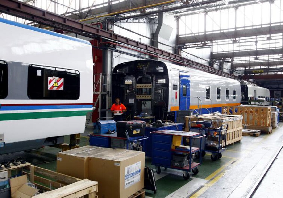 Talgo train production