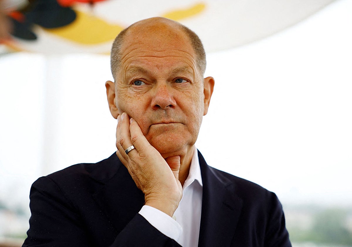 El canciller alemán, Olaf Scholz