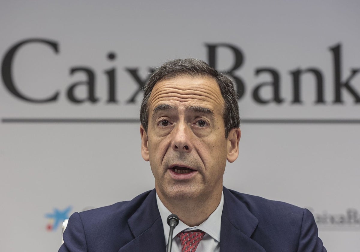 Gonzalo Gortázar, consejero delegado de Caixabank