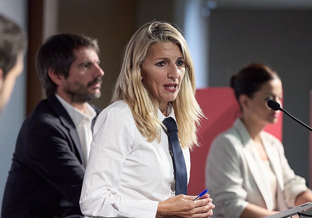 La vicepresidenta del Gobierno y ministra de Trabajo, Yolanda Díaz