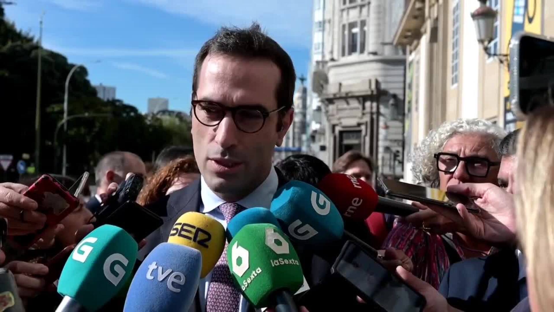 Gobierno trabajará para &quot;tener en tiempo y forma&quot; los PGE de 2025