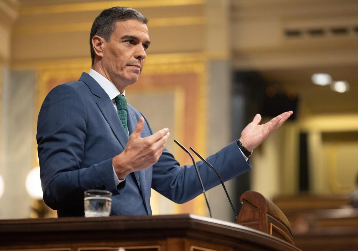 Pedro Sánchez, presidente del Gobierno