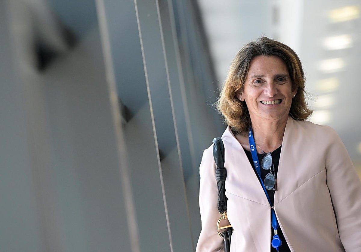 La ministra Teresa Ribera