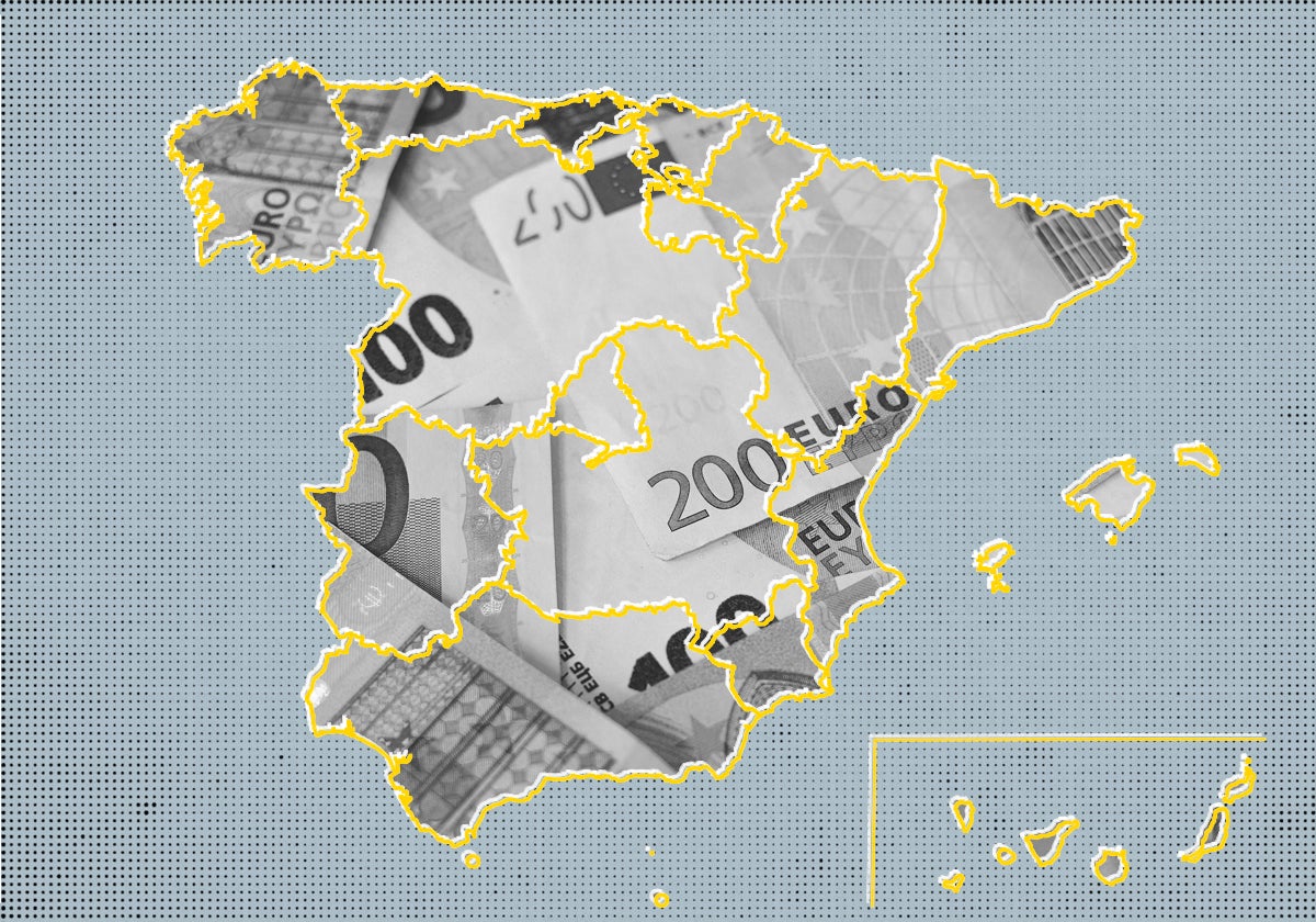 El mapa de sueldos en España: diferencias entre comunidades autónomas y listado de los salarios más altos de nuestro país