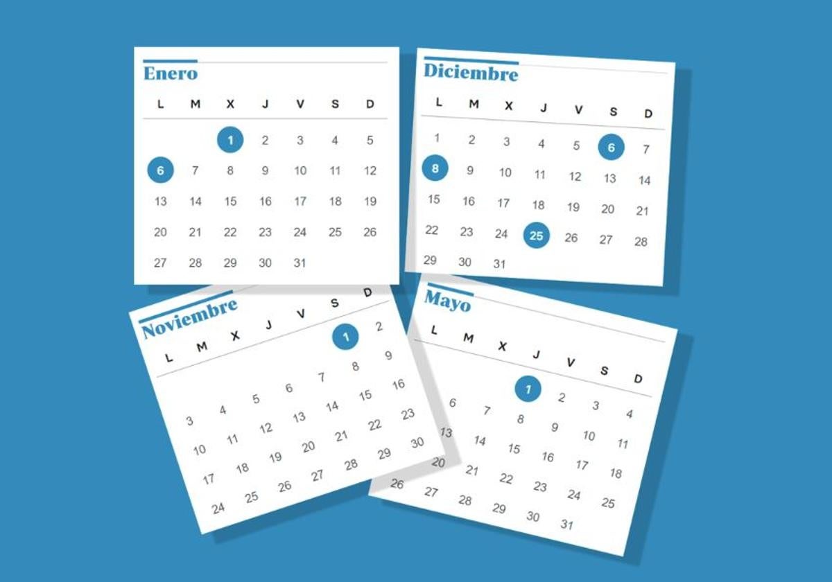 Calendario laboral 2025 en España: días festivos por comunidad autónoma