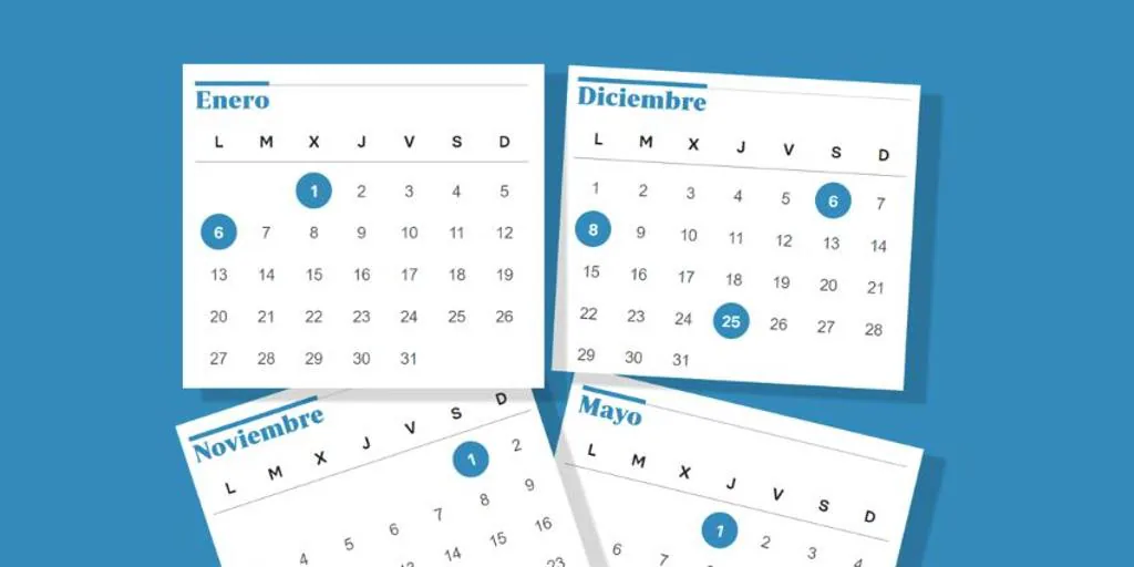 Calendario laboral 2025 en España: días festivos por comunidad autónoma