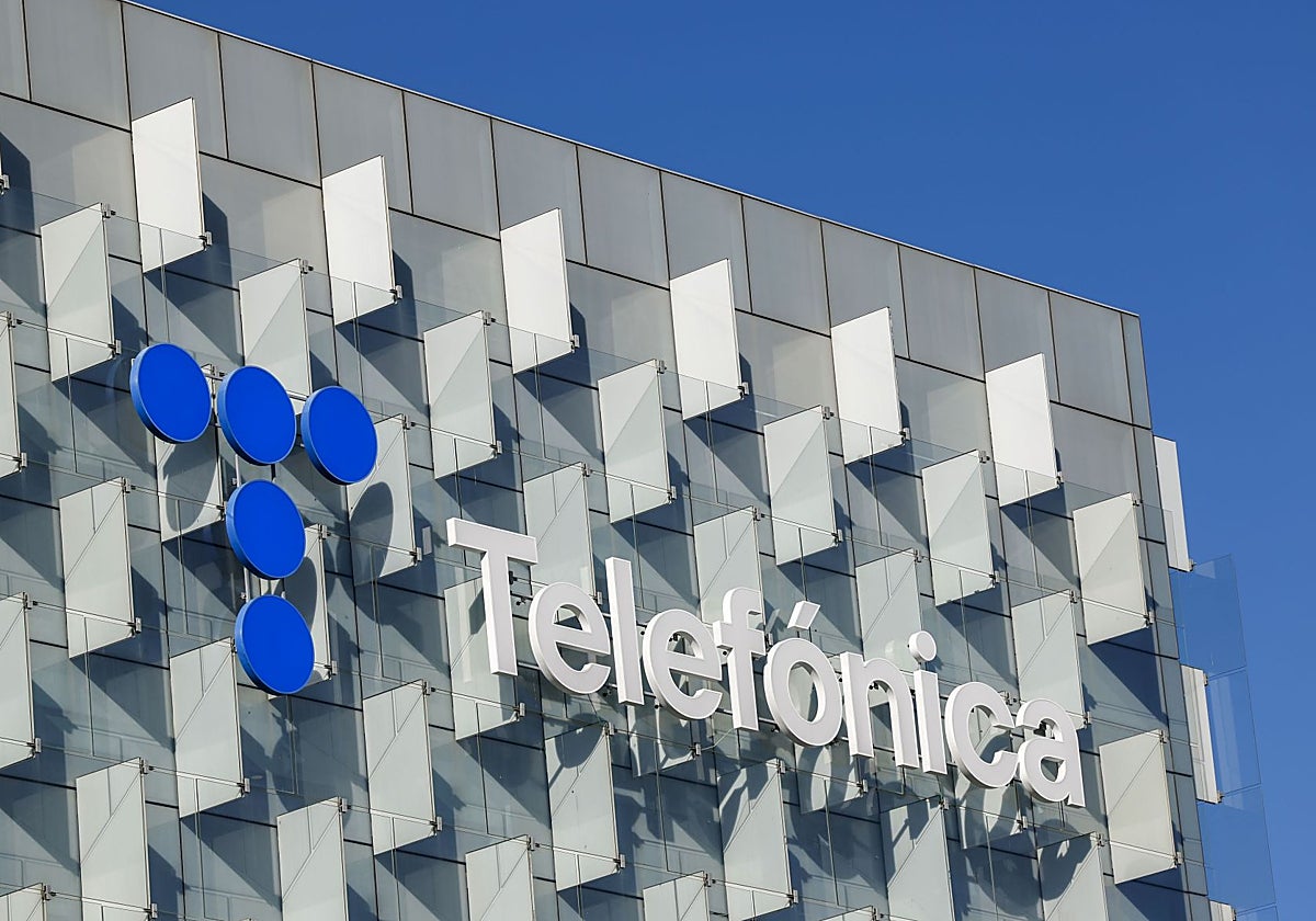 La sede de Telefónica en Madrid