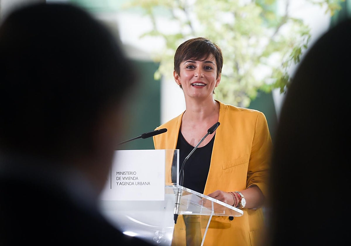 La ministra de Vivienda, Isabel Rodríguez