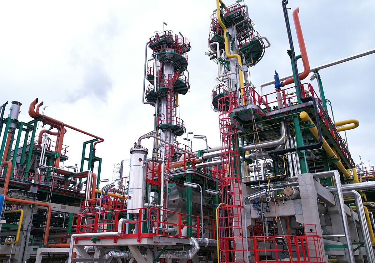 Planta de biocombustibles de Repsol en Cartagena (Murcia)