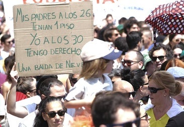 Quién está detrás de la manifestación por la vivienda de hoy, 13 de octubre, en Madrid: huelga de alquileres y escraches a empresarios