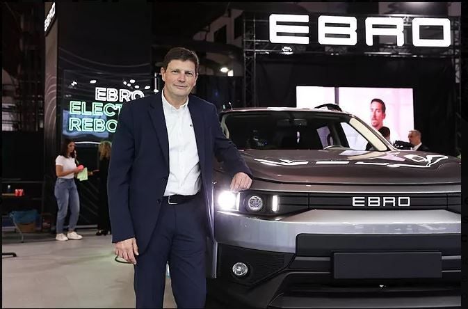 El consejero delegado de EV Motors, Pedro Calef en una imagen de archivo