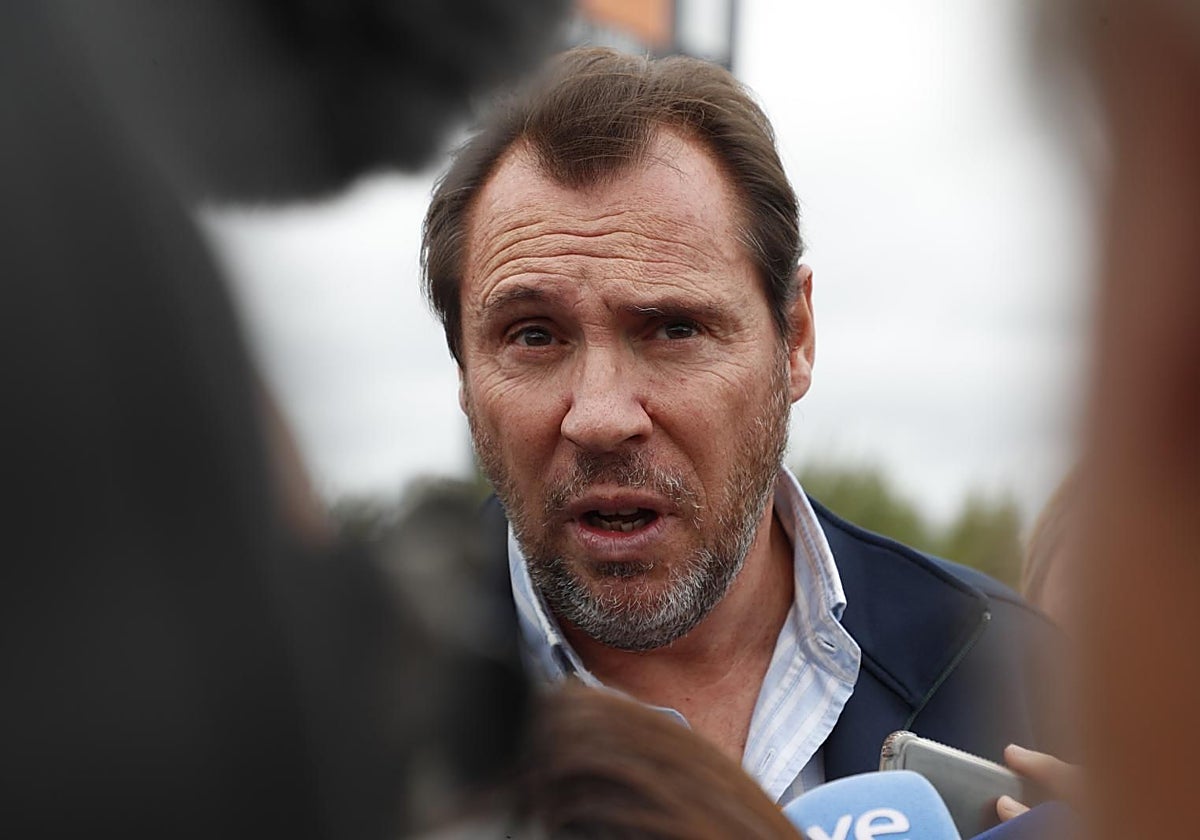 El ministro de Transportes y Movilidad Sostenible, Óscar Puente,