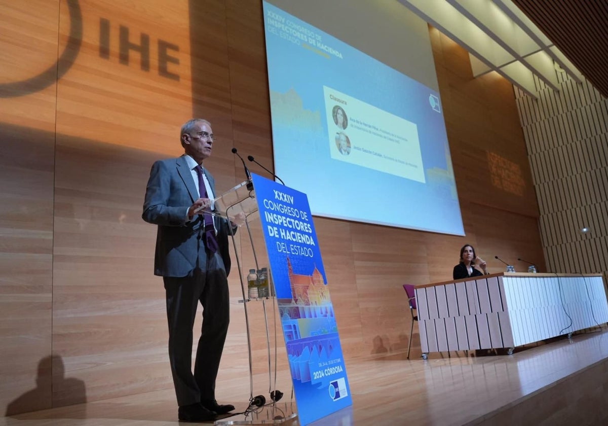 El secretario de Estado de Hacienda, en la clausura del Congreso de los inspectores de Hacienda