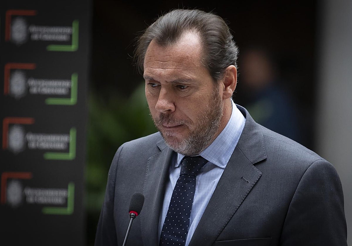 El ministro de Transportes, Óscar Puente