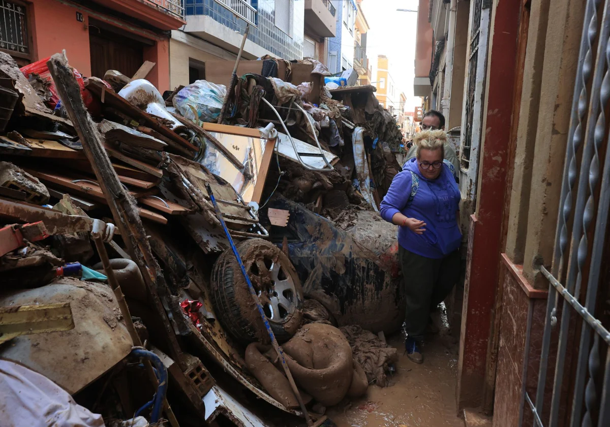 Catarroja, uno de los municipios golpeados por la DANA