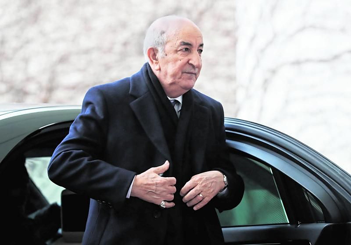 Abdelmadjid Tebboune, presidente de Argelia