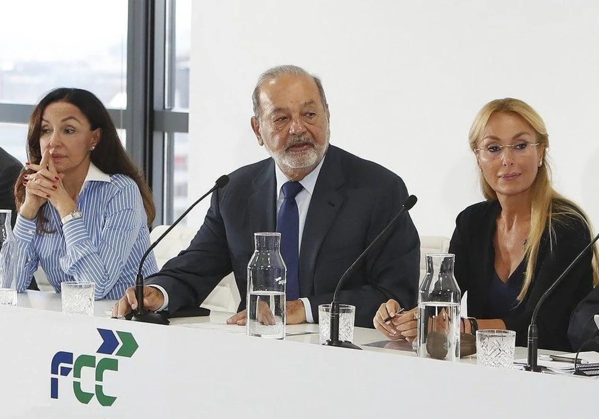 Esther Koplowitz, Carlos Slim y Esther Alcocer