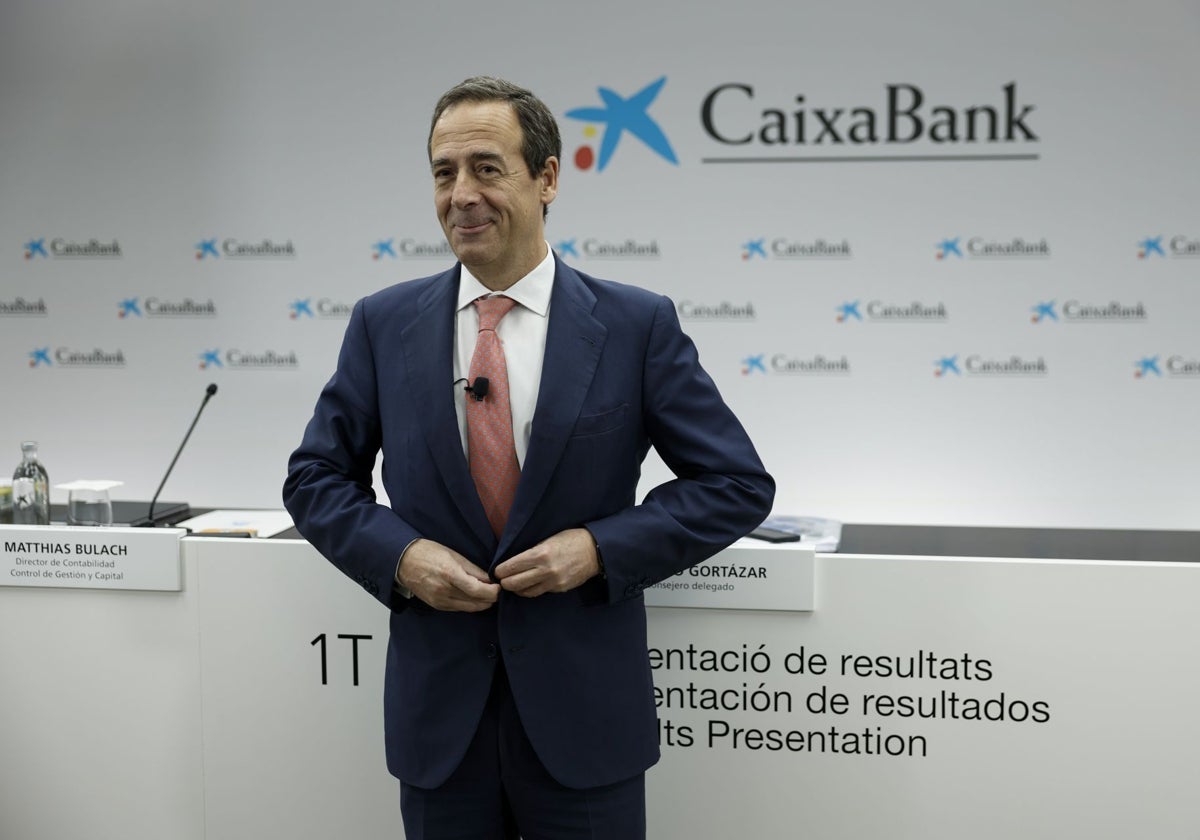 Gonzalo Gortázar, consejero delegado de Caixabank