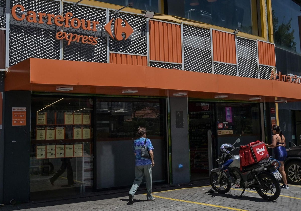 Un Carrefour en Sao Paulo