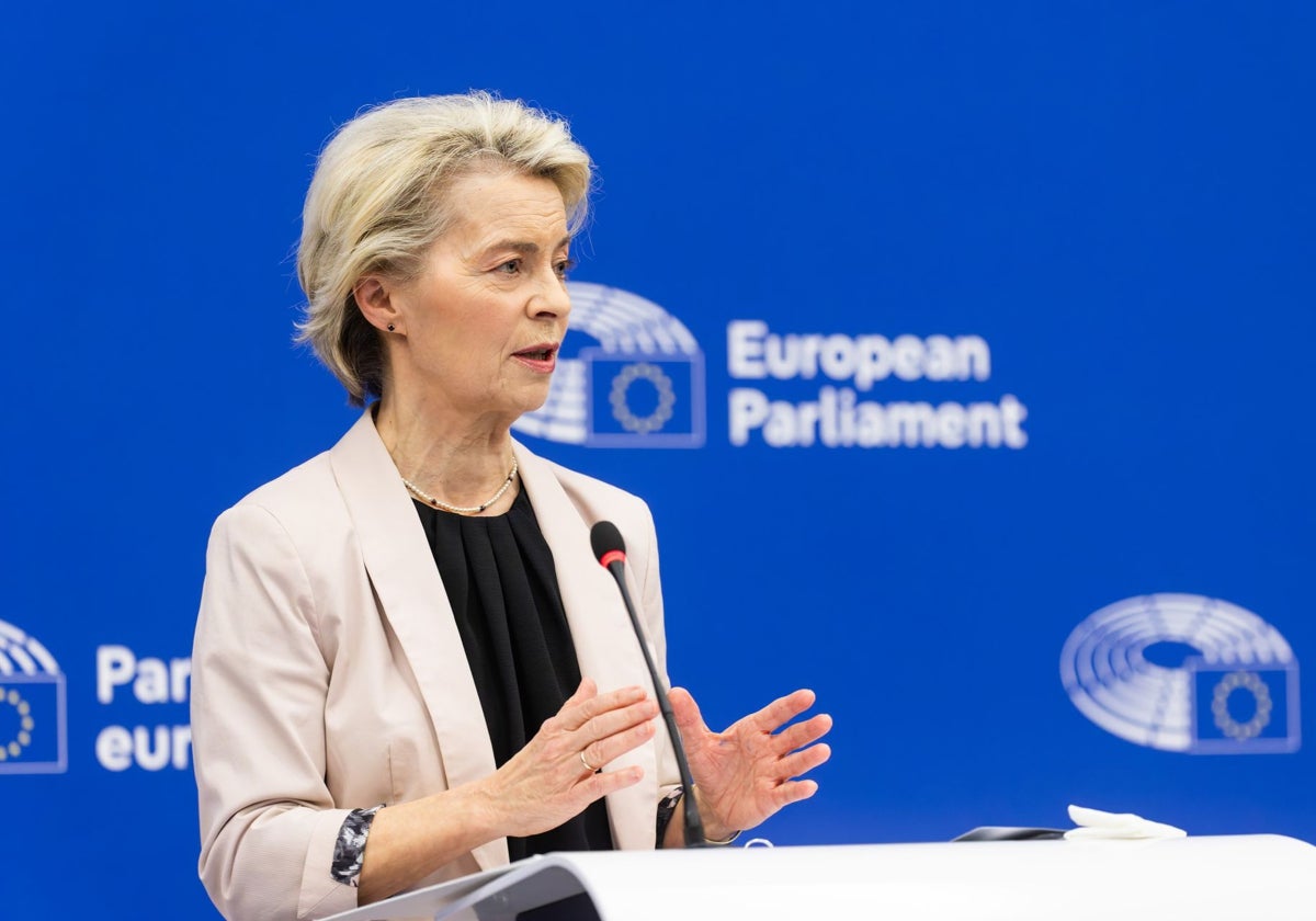 Ursula von der Leyen, presidenta de la Comisión Europea