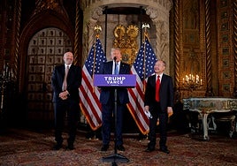 Trump anuncia una inversión de cien mil millones de dólares por parte de SoftBank en EE.UU.