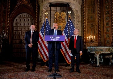 Trump anuncia una inversión de cien mil millones de dólares por parte de SoftBank en EE.UU.