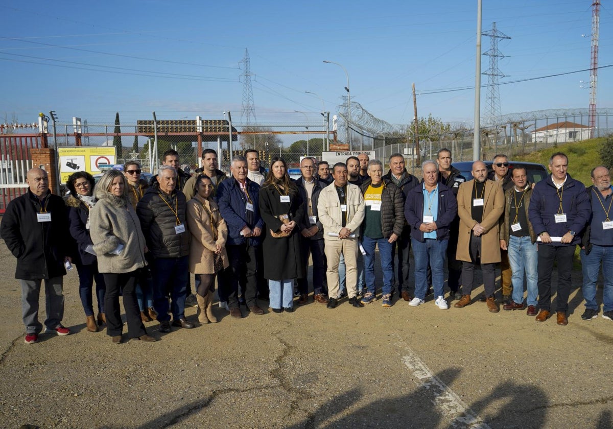 Alcaldes presentes en la firma del manifiesto