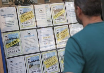 Las agencias inmobiliarias denuncian listas de espera para ver alquileres tras caer la oferta un 36%