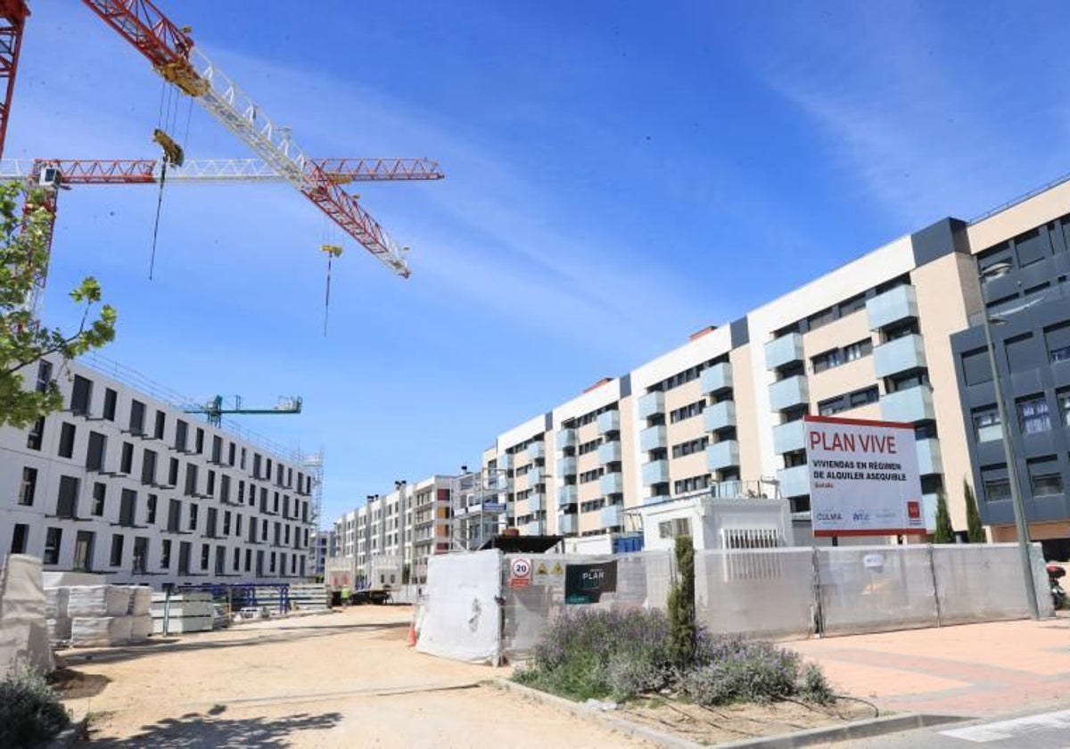 Promoción de vivienda pública para el alquiler asequible en Madrid