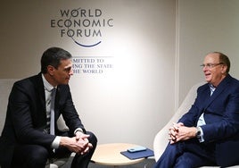 Sánchez citó hace una semana a los grandes del Ibex, incluido Pallete, para verse el miércoles en Davos