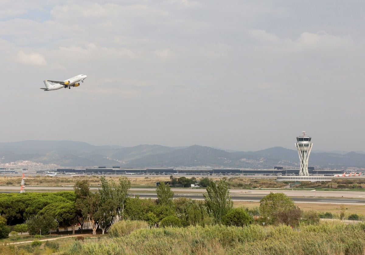 Aeropuerto del Prat, Barcelona.