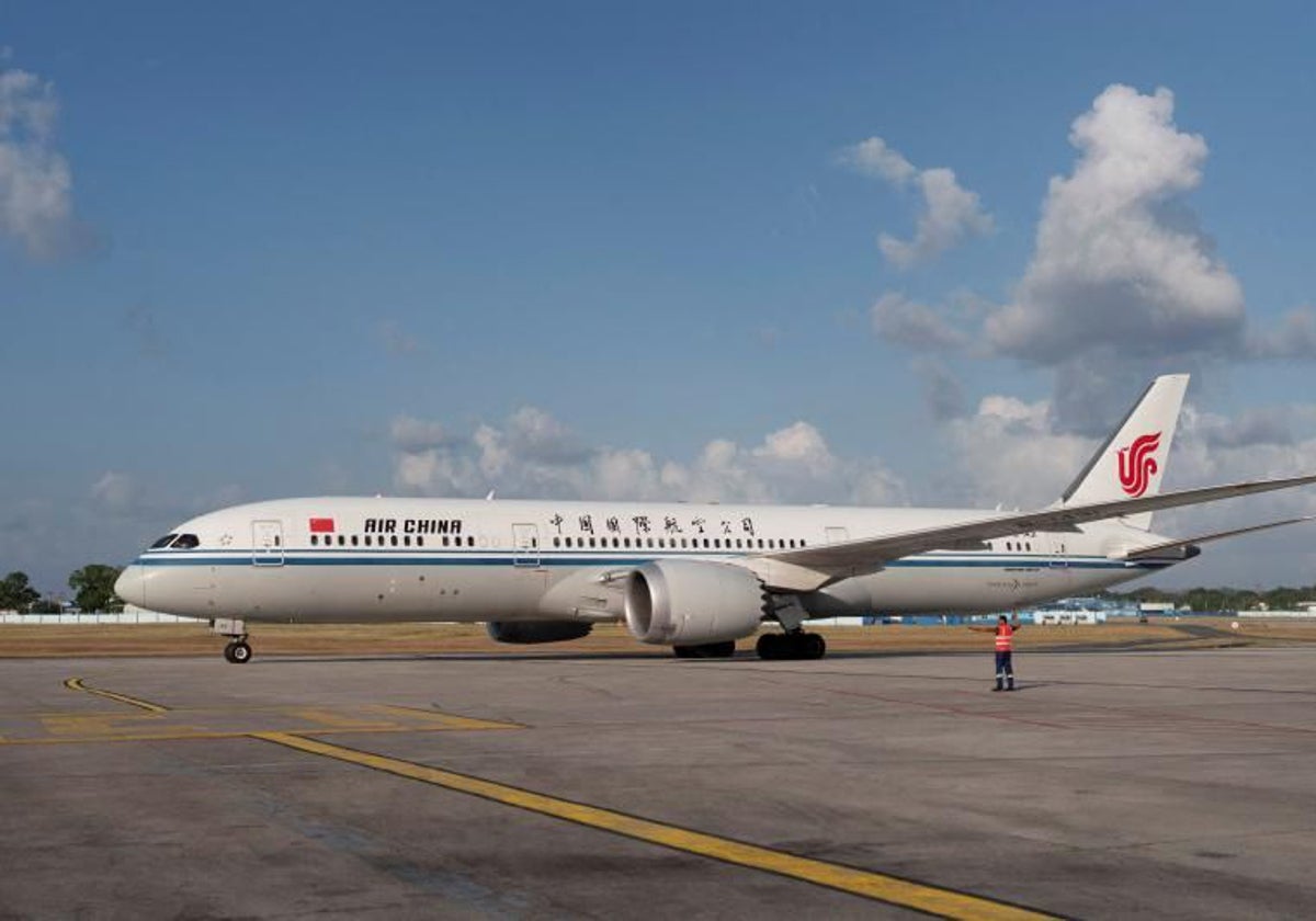 Avión de Air China