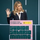 Yolanda Díaz quiere subir el SMI de forma automática cada año a partir de ahora