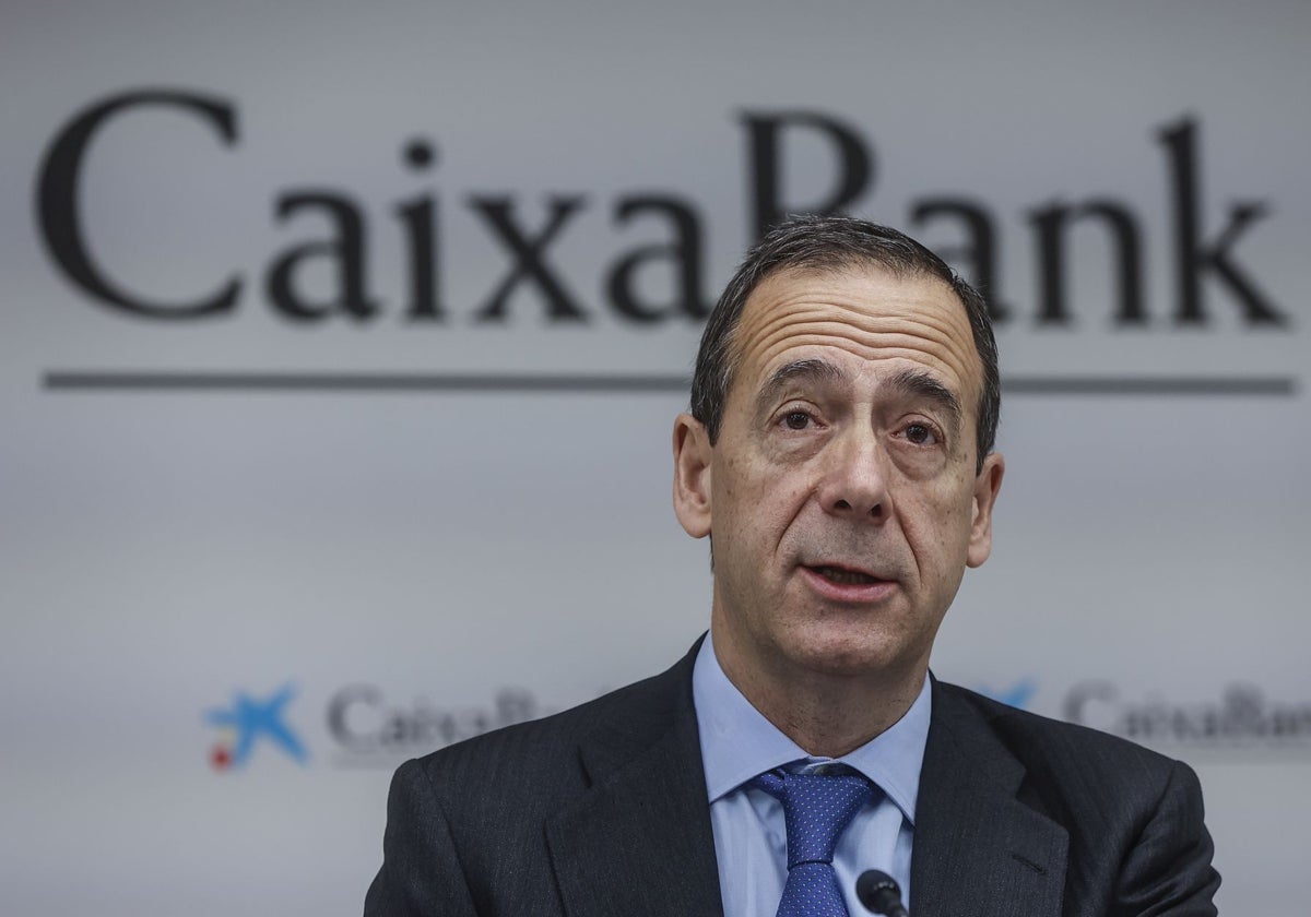 Gonzalo Gortázar, consejero delegado de Caixabank