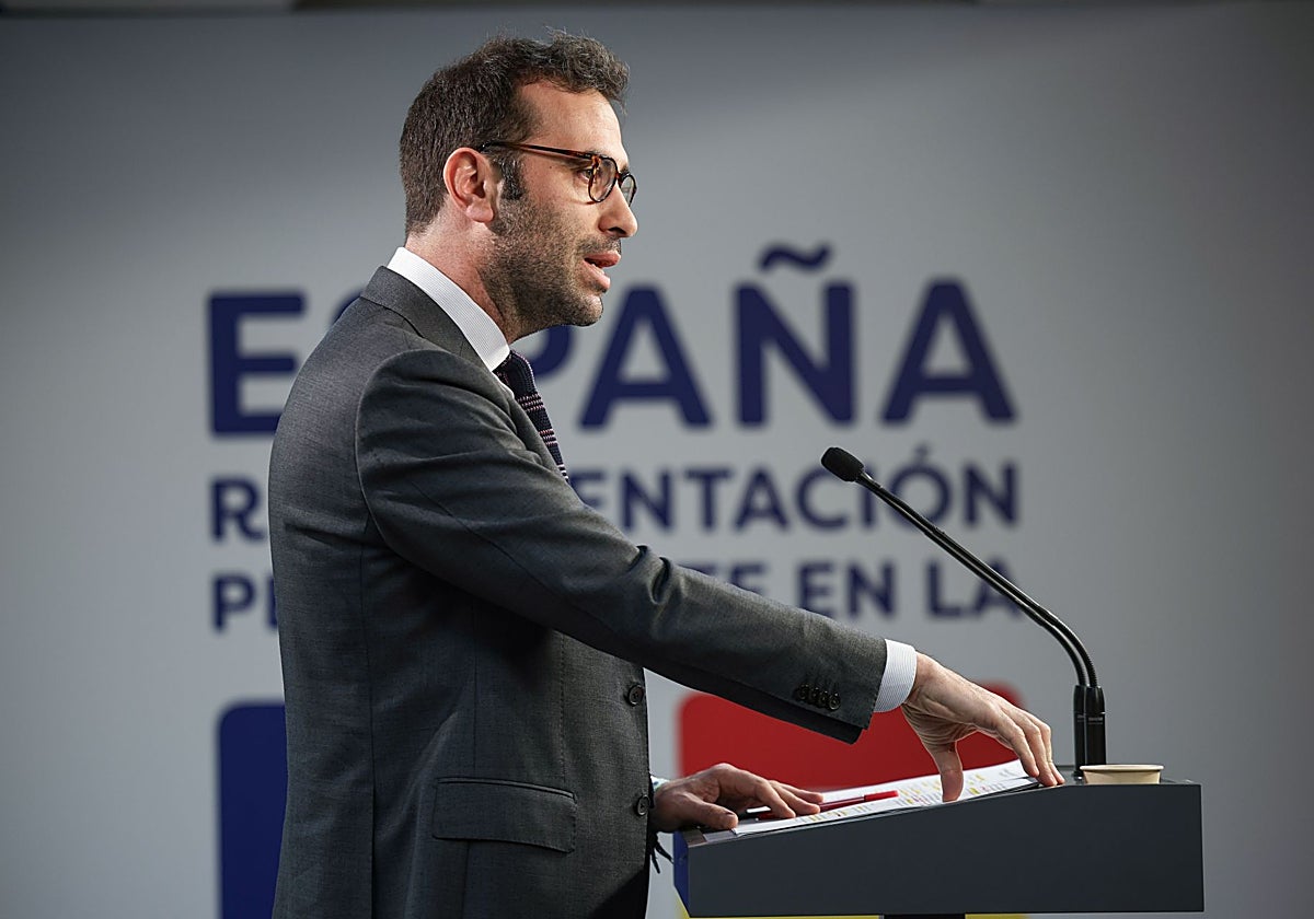 Carlos Cuerpo, ministro de Economía