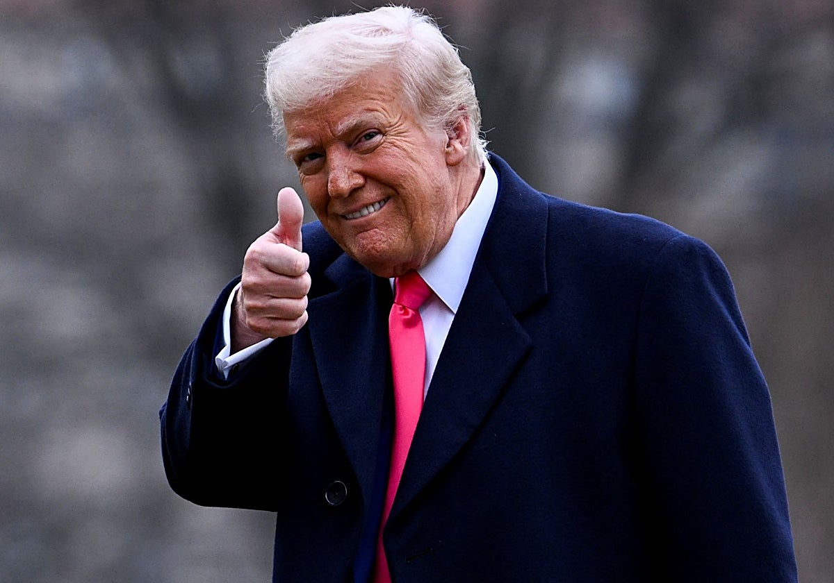 El presidente de Estados Unidos, Donald Trump