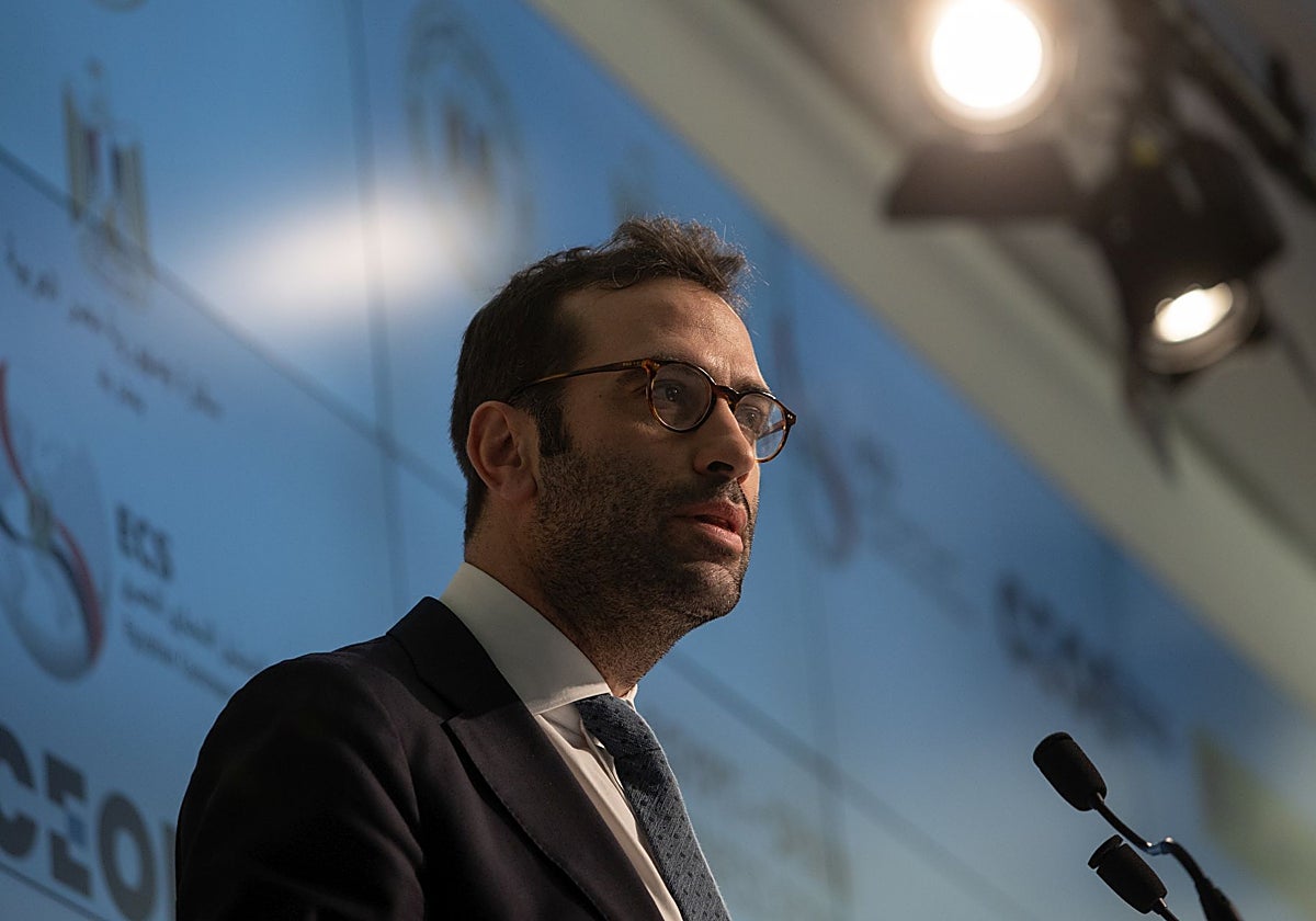 El ministro de Economía, Carlos Cuerpo