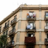 Edificio de viviendas en la ciudad de Barcelona