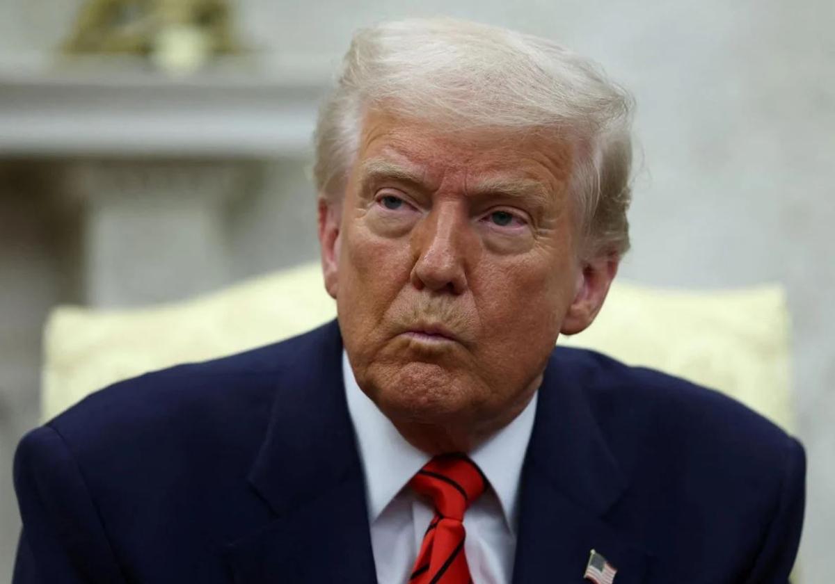 El presidente de Estados Unidos, Donald Trump