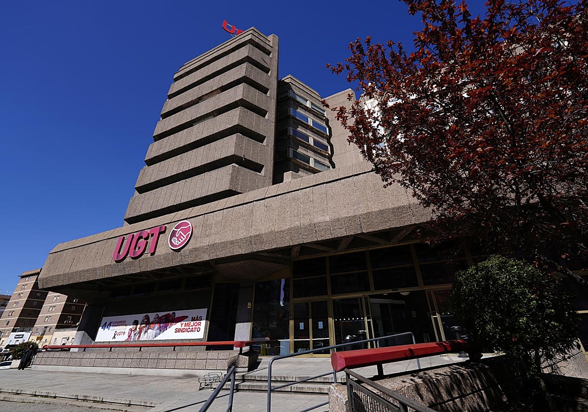 Sede de UGT en la Avenida de América, en Madrid