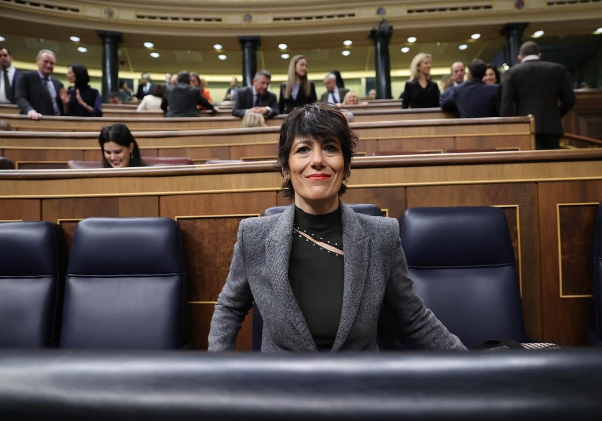 La ministra de Seguridad Social, Elma Saiz.