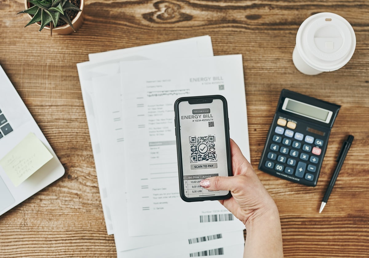El código QR como sistema de pago rápido y seguro para 'smartphone'