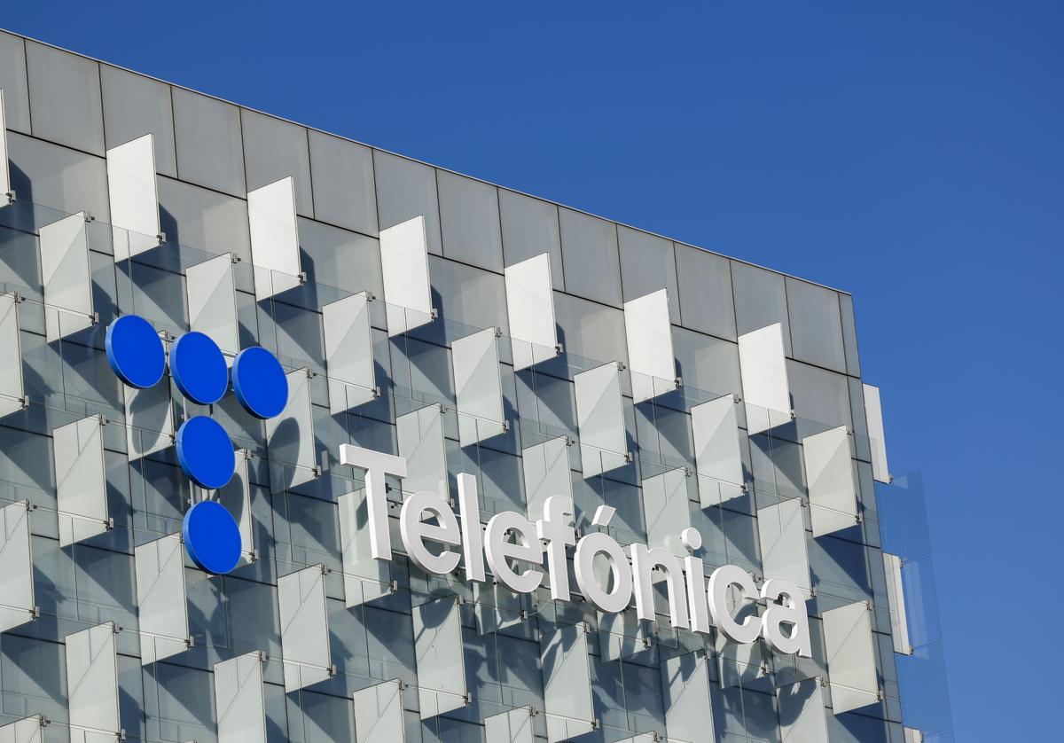 Edificio de la sede central de Telefónica